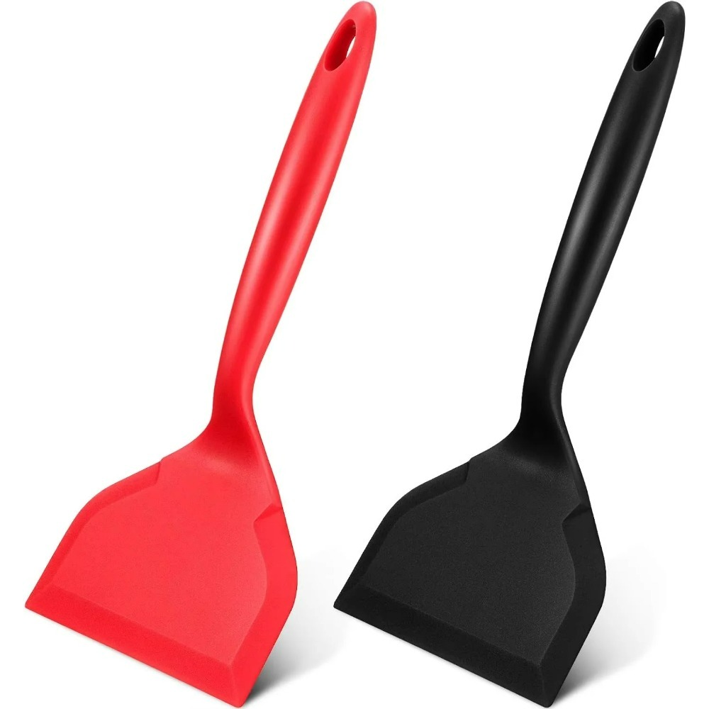 Okonomiyaki Spatula - Silikon Spatula Krep Spatulası Omlet Spatulası