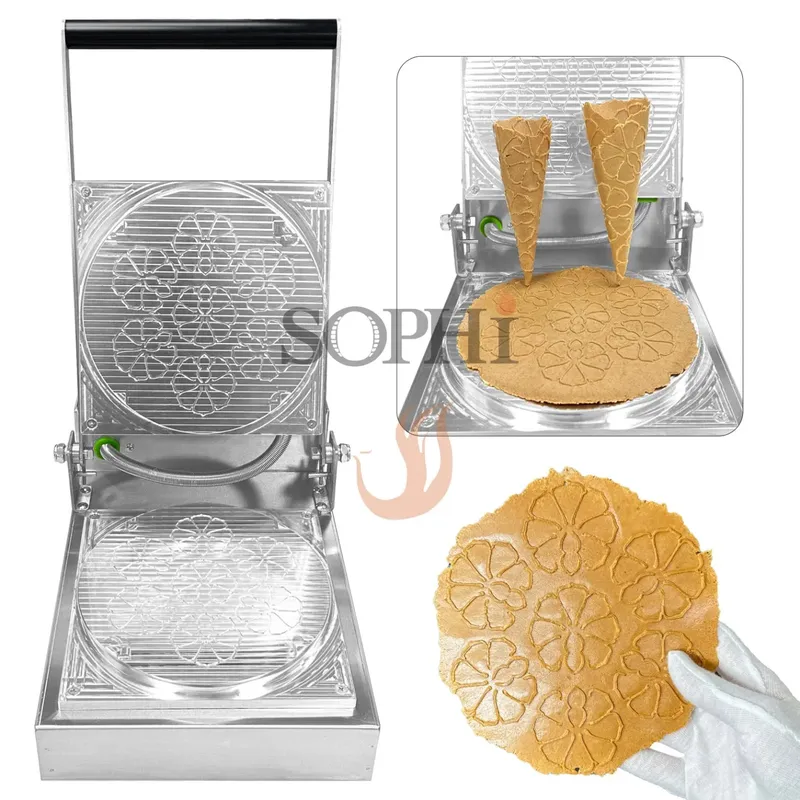 Waffle Cone Maker - Profesyonel Özel Ticari Dondurma Külahı Yapma