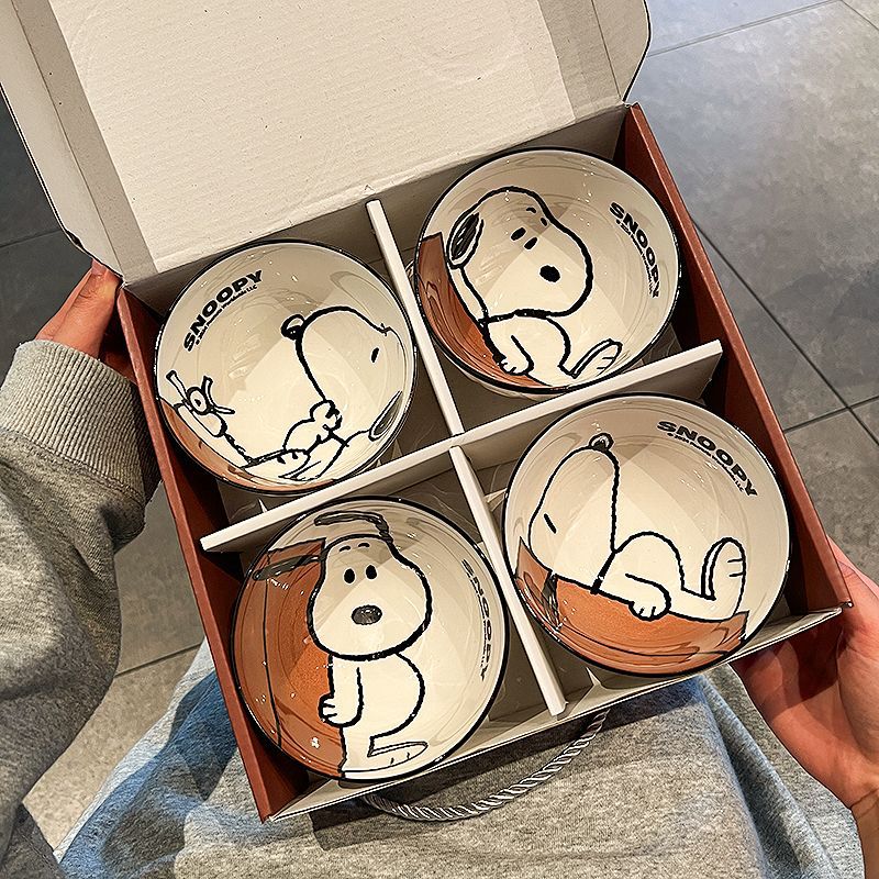 Snoopy Seramik Kase Seti 2025  - Dim Sum Basket incelemesi ve fiyatı