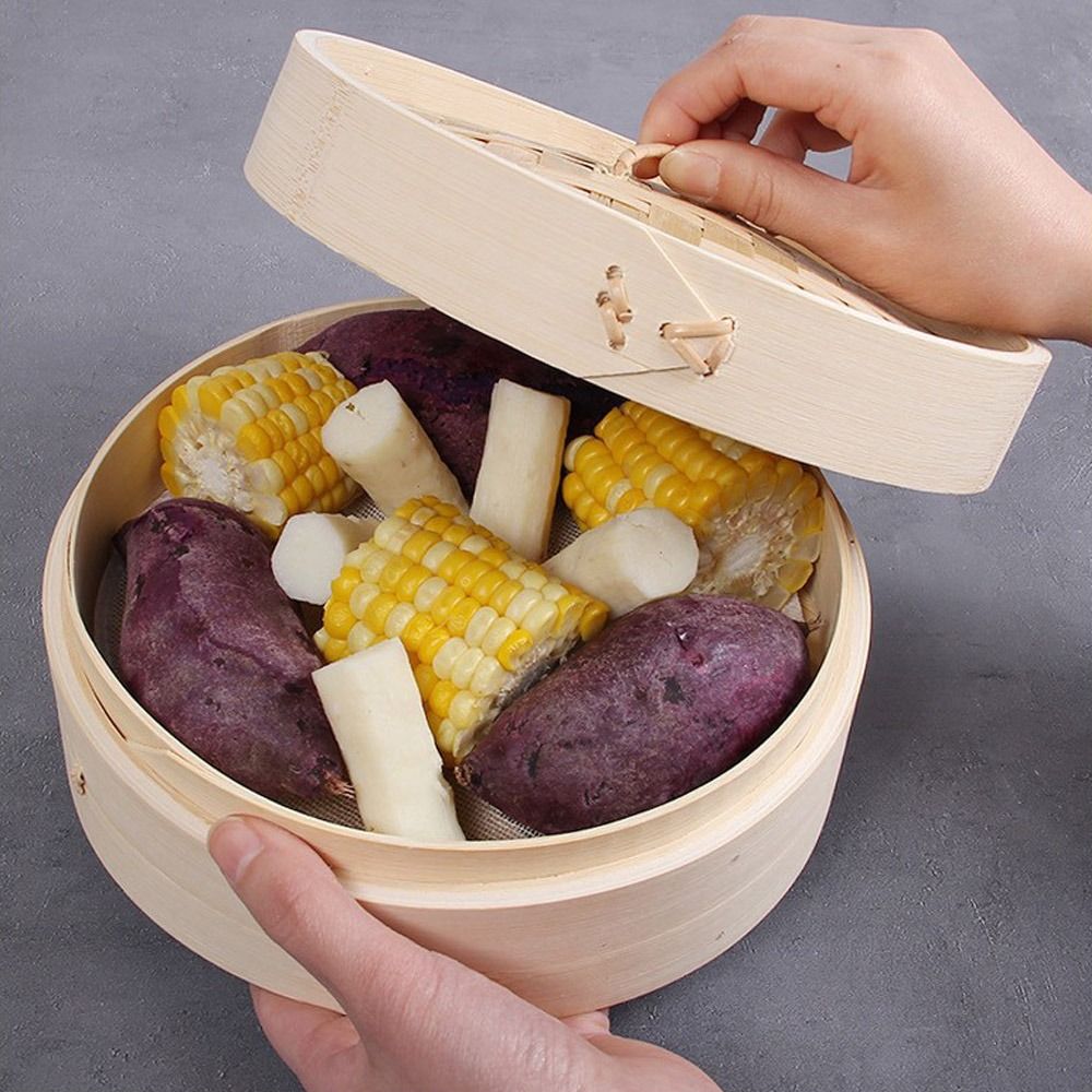Çin Buharlı Pişirici, Kapaklı  - Bao Steamer Bamboo incelemesi ve fiyatı