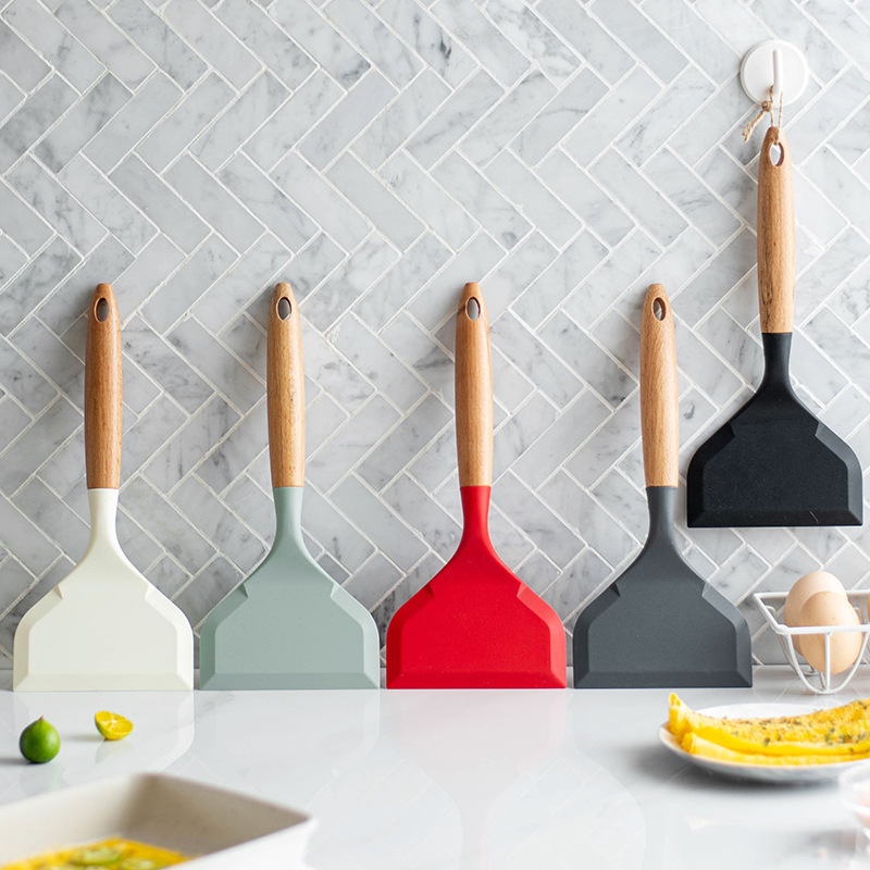 Gıda Sınıfı Silikon Pişirme Ge - Okonomiyaki Spatula incelemesi ve fiyatı
