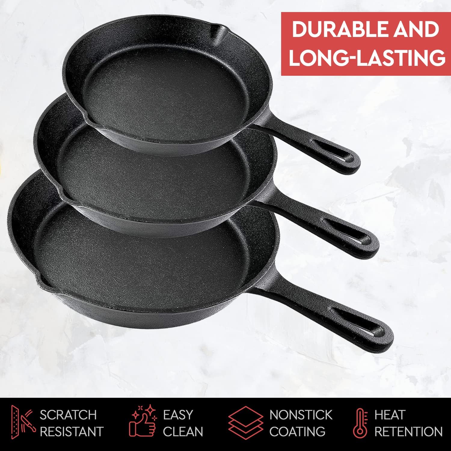 14/16/20cm Dökme Demir Tava Ya - Mini Pancake Griddle incelemesi ve fiyatı