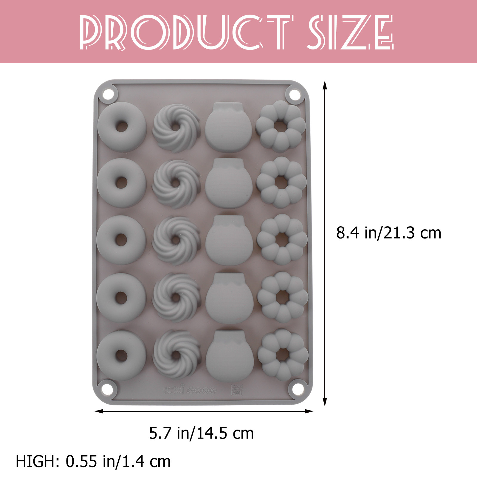Çikolata Donut Kalıbı Silikon  - Donut Mold Silicone incelemesi ve fiyatı