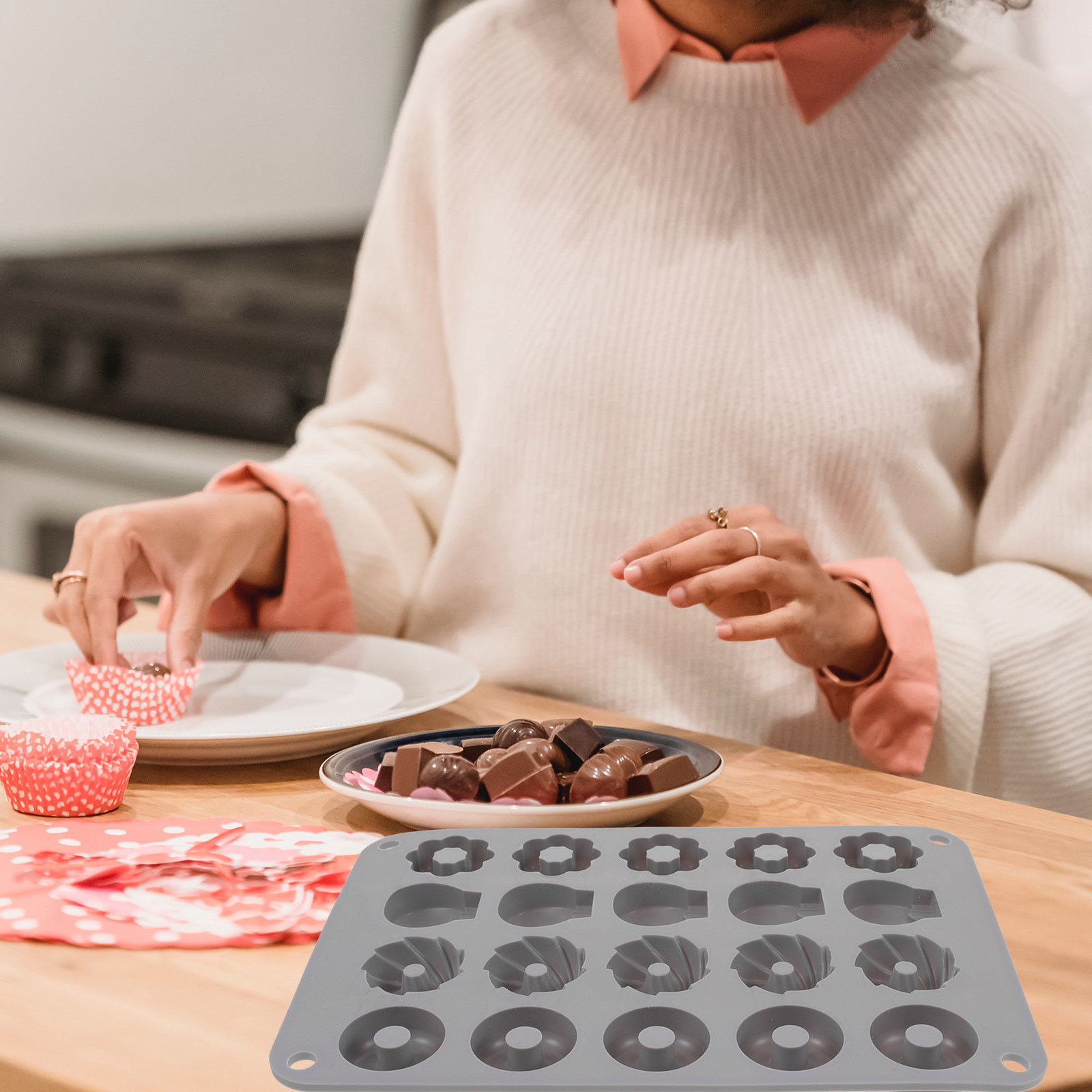 Çikolata Donut Kalıbı Silikon  - Donut Mold Silicone incelemesi ve fiyatı